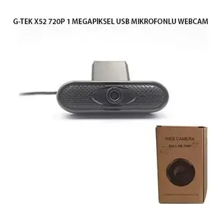 G-TEK X52 720P USB MIKROFONLU WEBCAM