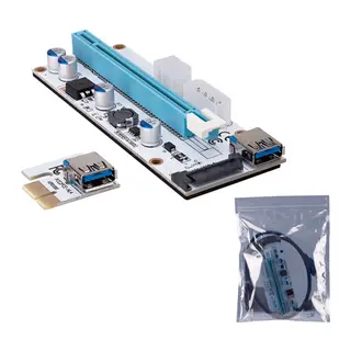 S-LINK SL-EX10 1x to 16x Sata 6 Pin Bitcoin Riser Ekran Kartı Yük.