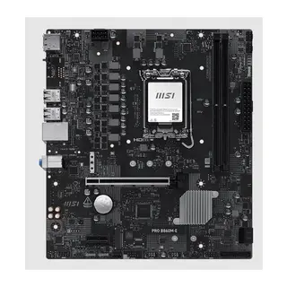 MSI PRO B860M-E DDR5 9066MHZ 1XHDMI 1XDP 2XM.2 USB MATX 1851P(INTEL ULTRA PROCESSORS SERIES 2)