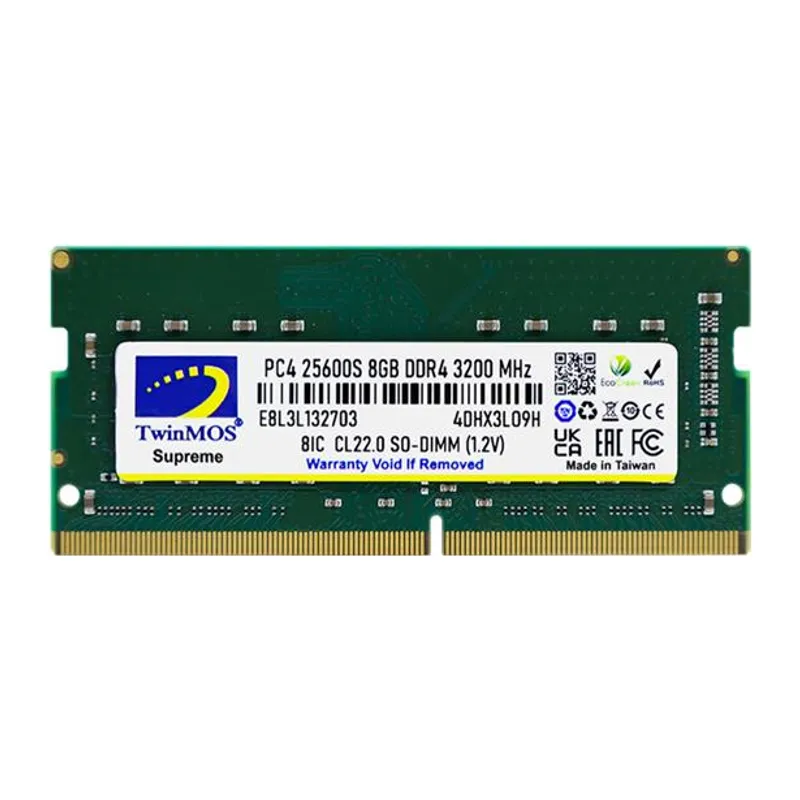 8 GB DDR4 3200MHZ TWINMOS NB MDD48GB3200N