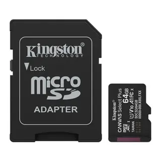 64 GB KINGSTON CANVAS SELECT PLUS MICRO SD CARD CL10 SDCS3/64GB