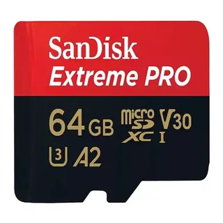 64 GB SANDISK SDSQXCU-064G-GN6MA EXTREME PRO MICRO SD
