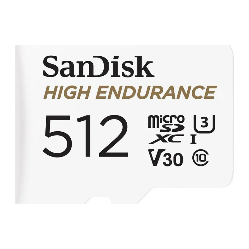 512GB SANDISK HIGH ENDURANCE MICROSD 100MB/S SDSQQNR-512G-GN6IA