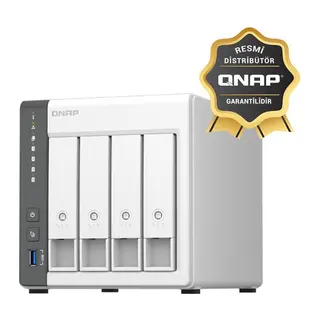 QNAP TS-433-4GB RAM 4 HDD YUVALI TOWER NAS (RESMİ DİSTRİBÜTÖR GARANTİLİ)