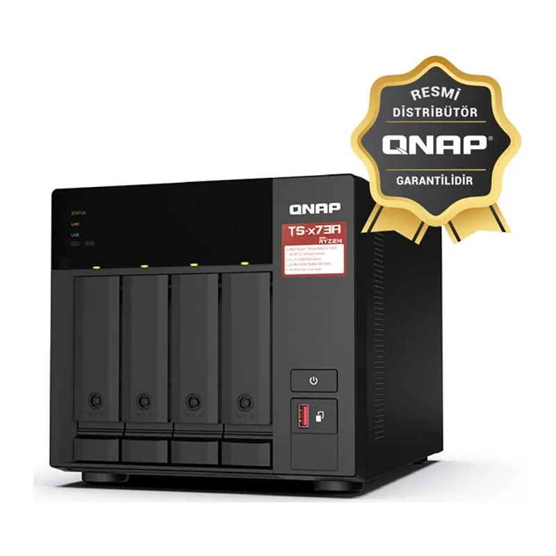 QNAP TS-473A-8GB RAM 4 HDD YUVALI TOWER NAS (RESMİ DİSTRİBÜTÖR GARANTİLİ)