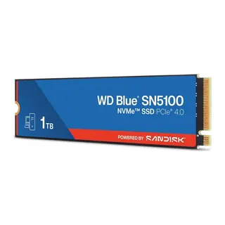1 TB WD BLUE SN5100 PCI-4.0 7100MB/S 6700MB/S M2 SSD WDS100T5B0E