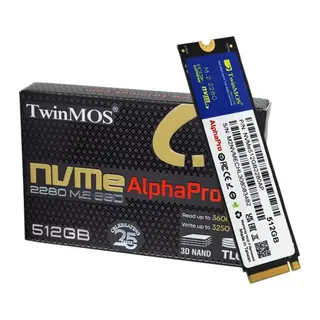 512 GB TWINMOS M.2 PCIE NVME 3600/3250 NVMe512GB2280AP