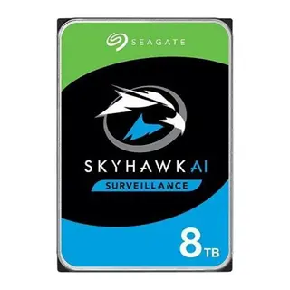 8 TB SEAGATE 3.5 SKYHAWK AI SATA 7200RPM 256MB 7/24 GUVENLIK ST8000VE001 (5 YIL RESMI DIST GARANTILI)