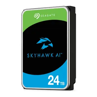 24 TB SEAGATE 3.5 SKYHAWK AI SATA 512MB 7/24 GUVENLIK ST24000VE002 (5 YIL RESMI DIST GARANTILI)