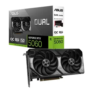 ASUS GEFORCE DUAL-RTX5060-O8G 8GB GDDR7 128BIT 1XHDMI 3XDP EKRAN KARTI