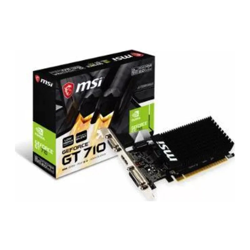 MSI GEFORCE GT710 2GD3H LP 2GB DDR3 64BIT 1XVGA 1XHDMI 1XDVI EKRAN KARTI