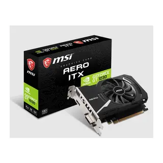 MSI GEFORCE GT1030 AERO ITX 2GD4 OC 2GB DDR4 64BIT 1XHDMI 1XDVI EKRAN KARTI