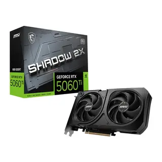 MSI GEFORCE RTX5060TI 8G SHADOW 2X OC PLUS 8GB GDDR7 128BIT 1XHDMI 3XDP EKRAN KARTI