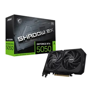 MSI GEFORCE RTX5050 8G SHADOW 2X OC 8GB GDDR6 128BIT 1XHDMI 3XDP EKRAN KARTI