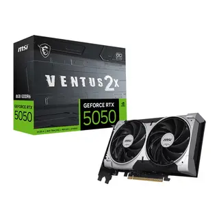 MSI GEFORCE RTX5050 8G VENTUS 2X OC 8GB GDDR6 128BIT 1XHDMI 3XDP EKRAN KARTI