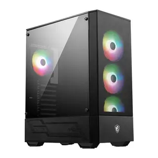 MSI MAG FORGE 112R TEMPERLI CAM 3X120MM 1X120MM ARGB FAN PSU YOK ATX GAMING KASA