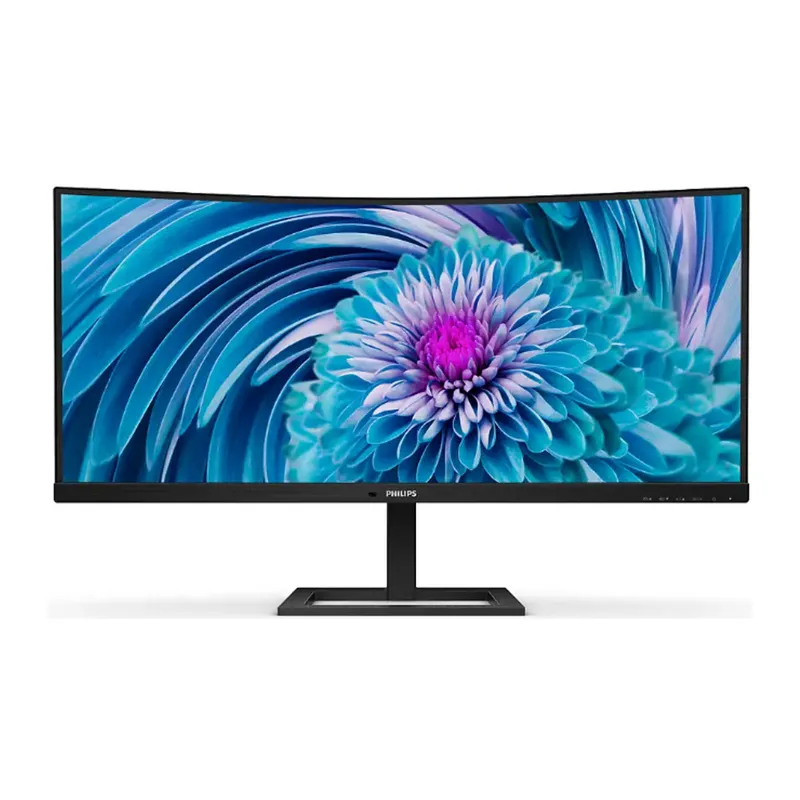 34 PHILIPS 346E2CUAE/00 4MS 100MHZ 1XHDMI 1XDP WQHD 3440 X 1440 USB-C HOPARLÖR YÜKSEKLİK AYARI CURVED VESA SİYAH