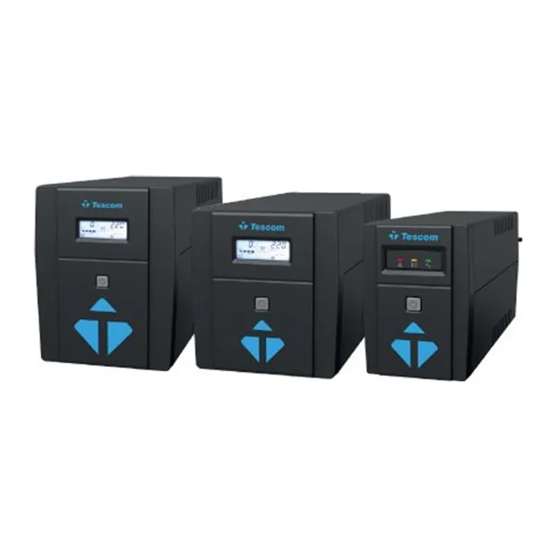 TESCOM LEOAP 1500VA 1F/1F (2X9AH) 5/10DK LCD LINE INTERAKTIF UPS
