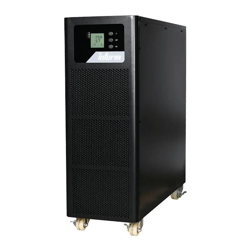 INFORM STARK 3310 10KVA 3F/3F (16X9AH) PF:0,9 6/12DK LCD ONLINE UPS (TRIFAZE)