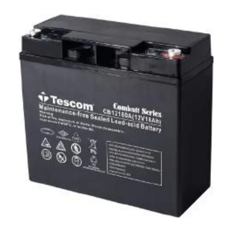 TESCOM COMBATT CBL12-18 12V 18AH TAM BAKIMSIZ KURU AKÜ