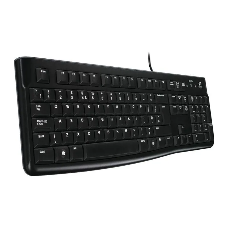 LOGITECH K120 Q USB KABLOLU KLAVYE SİYAH 920-002505
