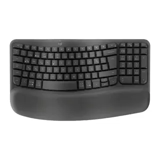 LOGITECH WAVE KEYS KABLOSUZ ERGONOMİK KLAVYE GRİ 920-012311