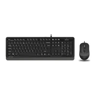 A4 TECH F1010 Q USB GRİ MM KABLOLU KLAVYE MOUSE SET