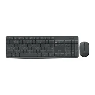 LOGITECH MK235 Q TR KABLOSUZ KLAVYE MOUSE SET GRİ 920-007925
