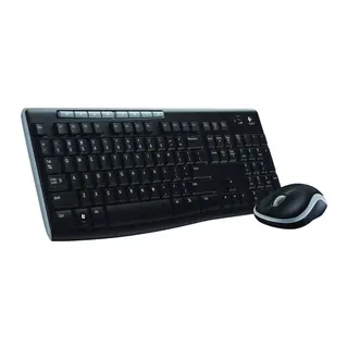 LOGITECH MK270 Q TR KABLOSUZ KLAVYE MOUSE SET SİYAH 920-004525