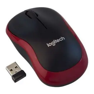 LOGITECH M185 KABLOSUZ USB MOUSE KIRMIZI 910-002237