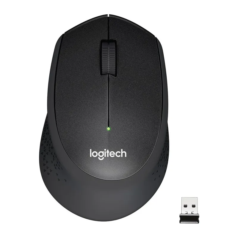 LOGITECH M330 SESSİZ KABLOSUZ USB OPTİK MOUSE SİYAH 910-004909