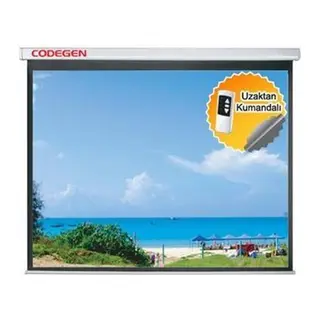 CODEGEN EX-20 200X200 MOTORLU UZAKTAN KUMANDALI PERDE