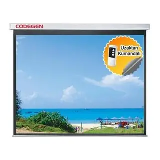 CODEGEN EX-30 300X225 MOTORLU UZAKTAN KUMANDALI PERDE