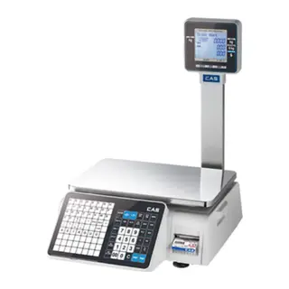 CAS CL3000 30KG 202DPI DİREKT TERMAL ETHERNET LCD EKRAN BOYUNLU BARKODLU TERAZİ
