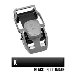 ZEBRA 800300-301 ZC100/ZC300 UYUMLU TEK YÜZ 2000 BASKI SİYAH RİBON