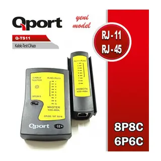 QPORT Q-TS11 KABLO TEST CİHAZI