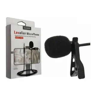 LAVALIER JH-043 3,5MM YAKA MIKROFONU 1,5MT