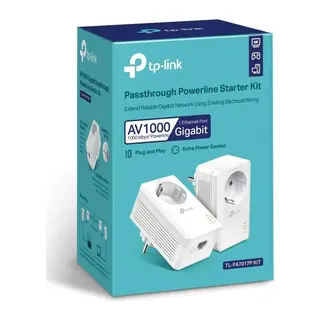 TP-LINK TL-PA7017P KIT AV1000 GIGABIT POWERLINE GENISLETICI