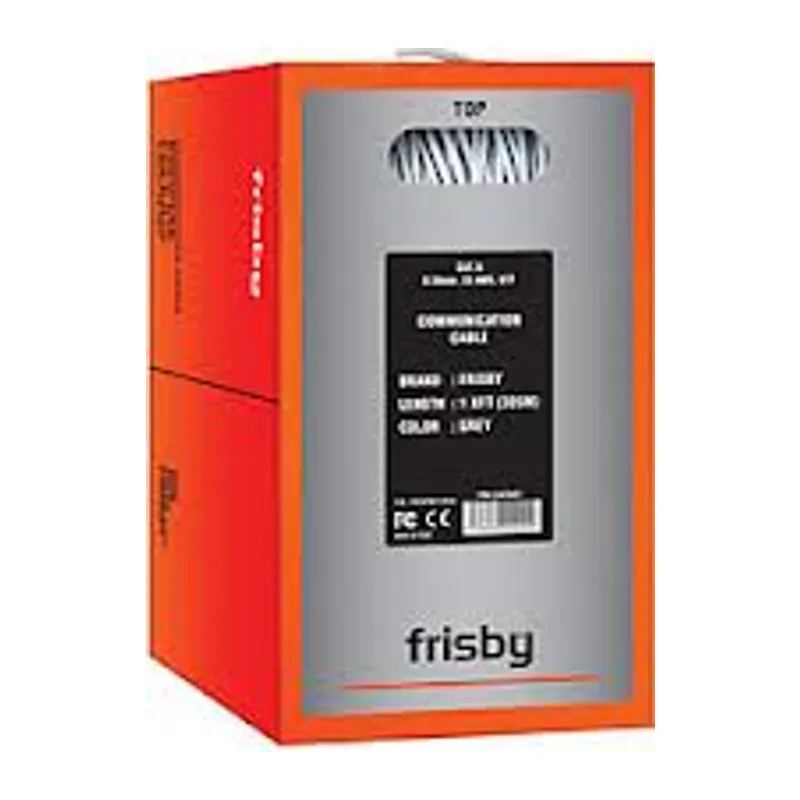 FRISBY FR-CAT601 305MT 0.58MM 23AWG CAT6 UTP KABLO GRİ