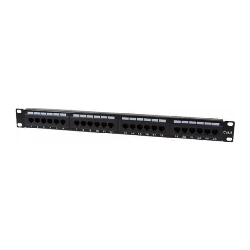 URANIUM LEOPP-UC6-2524 CAT6 24 PORT UTP DOLU PATCH PANEL