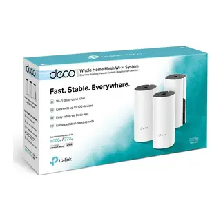TP-LINK DECO M4 1200MBPS MESH WI-FI SİSTEMİ (ÜÇLÜ)