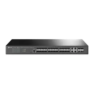 TP-LINK OMADA TL-SG3428XF 24 PORT GIGABIT SFP/4XPORT RJ45 COMBO+4X10GIGABIT SFP+ UPLINK YÖNETİLEBİLİR RACKMOUNT SWITCH