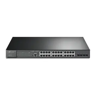 TP-LINK OMADA TL-SG3428MP 24 PORT GIGABIT+4X1GB SFP UPLINK L2+ 384W POE YÖNETİLEBİLİR RACKMOUNT SWITCH