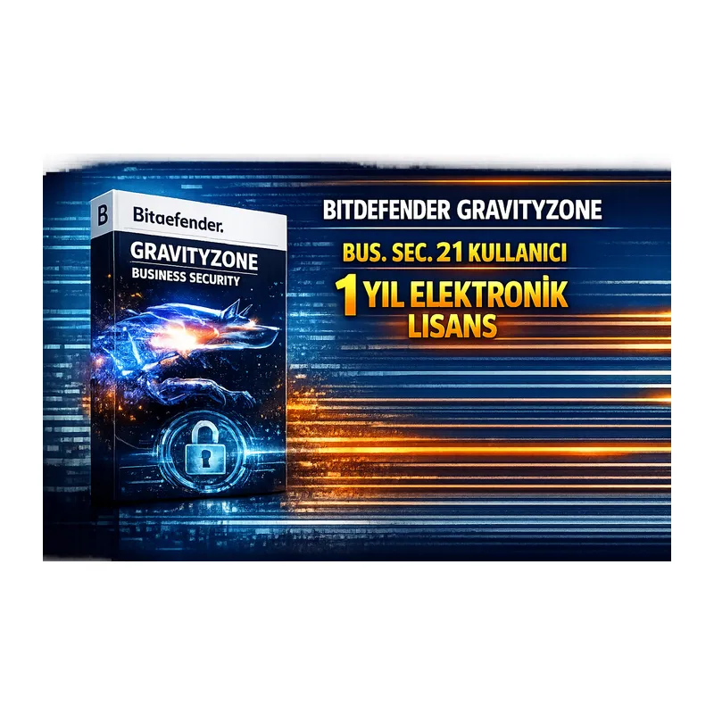 BITDEFENDER GRAVITYZONE BUS. SEC.21 KULL.1YIL ELEKTRONIK LISANS
