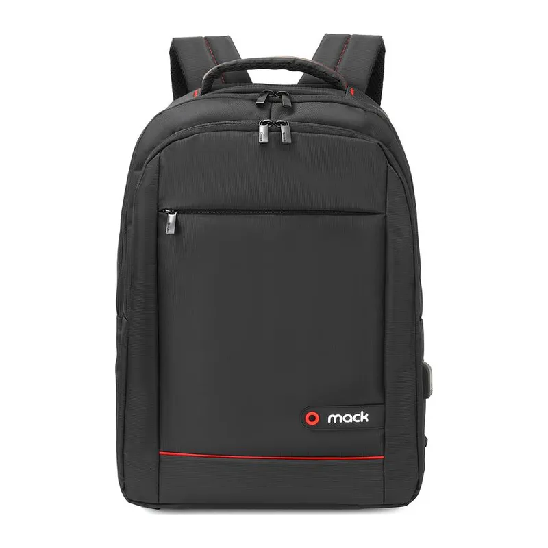 MACK MCC-007 17.3" OFFICE USB GİRİŞLİ NOTEBOOK SIRT ÇANTASI SİYAH