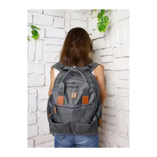 Remuse Unisex Sırt Çantası Gri