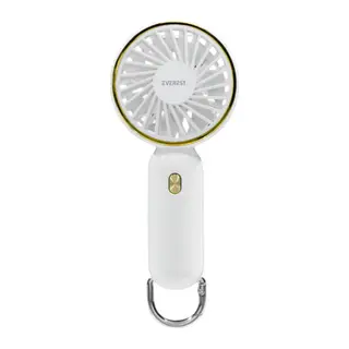 EVEREST EFN11, BEYAZ, 3 Kademeli Hız, Elde Kullanım, Dahili 900mAh Bataryalı, Type-C Şarj Girişli, Vantilatör