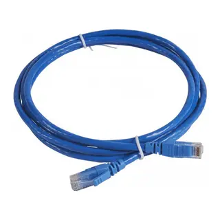 Cat6 U/UTP Patch Cord LSZH 2m Mavi