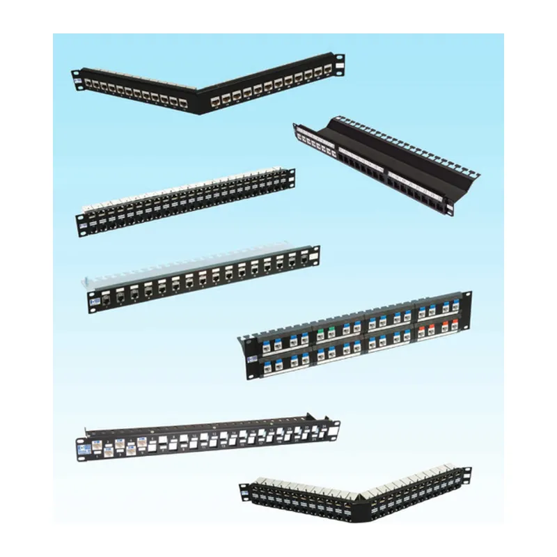 24 Port Keystone Jack UTP Panel Boş