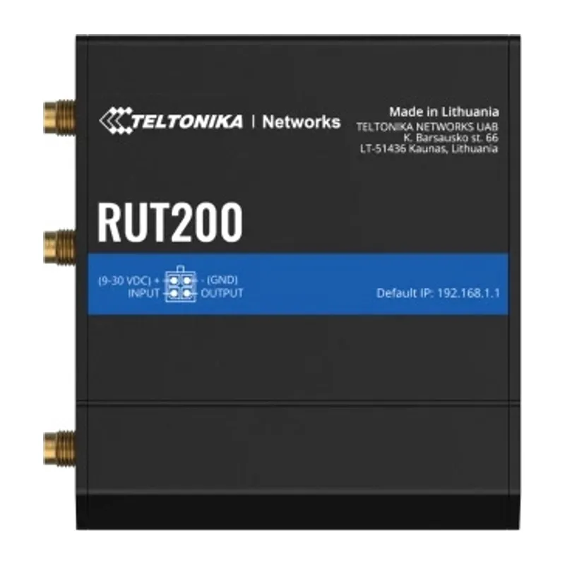 2 x 10/100 Mbps ETH port, one sim CAT4 L